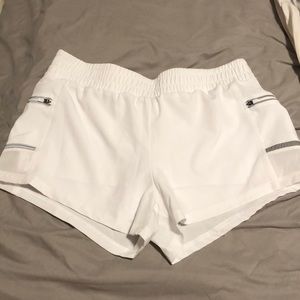 Fabletics white shorts